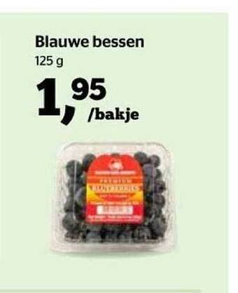 Spar Blauwe Bessen aanbieding
