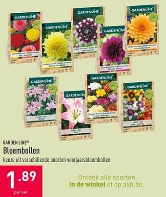 ALDI Bloembollen aanbieding