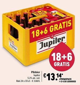 Delhaize Pilsbier jupiler aanbieding