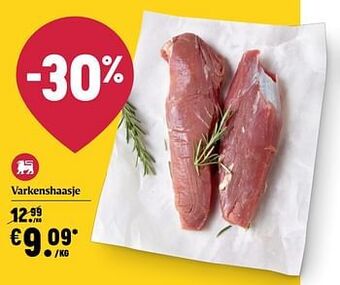Delhaize Varkenshaasje aanbieding