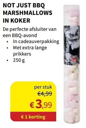 Not just bbq marshmallows in koker