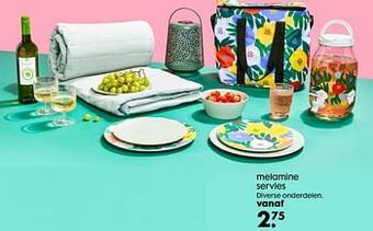HEMA Melamine servies aanbieding