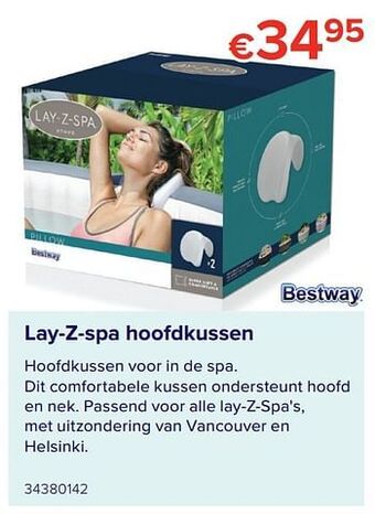 Lay-z-spa hoofdkussen