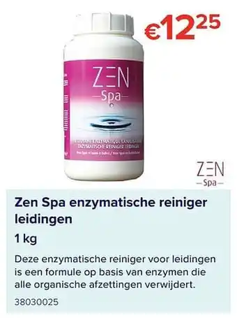 Euroshop Zen spa enzymatische reiniger leidingen aanbieding