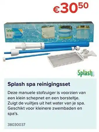 Splash spa reinigingsset