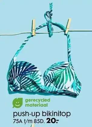 HEMA Push-up bikinitop aanbieding