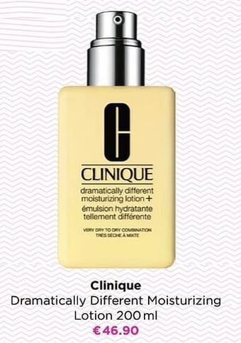 ICI PARIS XL Clinique dramatically different moisturizing lotion aanbieding
