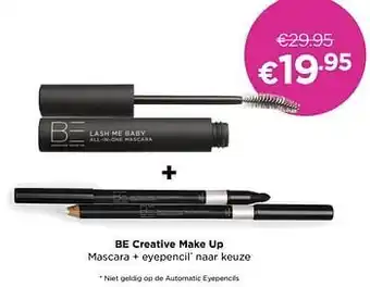 ICI PARIS XL Be creative make up mascara + eyepencil naar keuze aanbieding