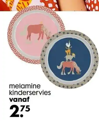Melamine kinderservies
