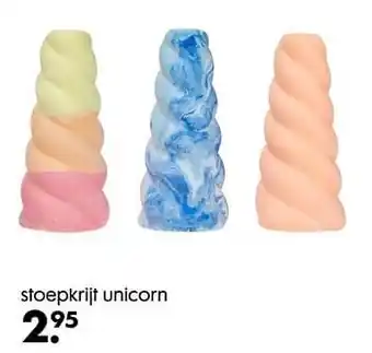 HEMA Stoepkrijt unicorn aanbieding
