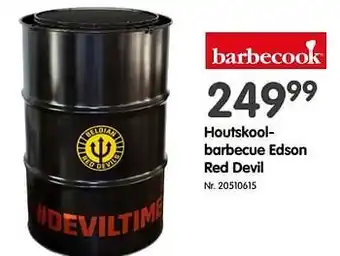 Fun Houtskoolbarbecue edson red devil aanbieding