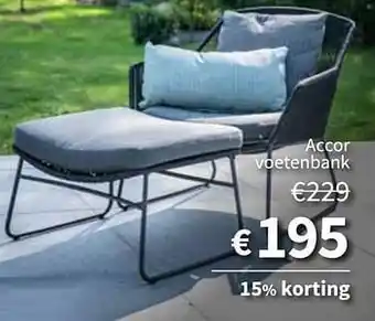 Accor voetenbank