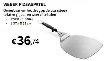 Horta Weber pizzaspatel aanbieding