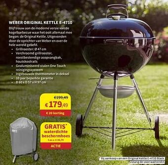 Weber original kettle e-4710
