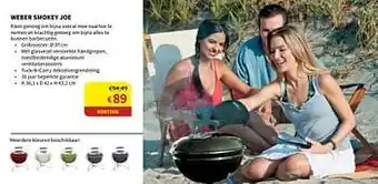 Horta Weber smokey joe aanbieding