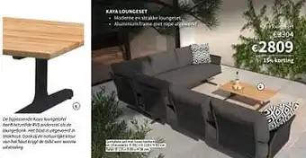 Horta Kaya loungeset aanbieding