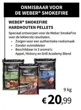 Horta Weber smokefire hardhouten pellets aanbieding
