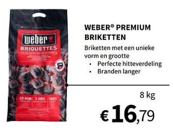 Horta Weber premium briketten aanbieding