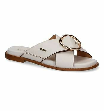 Scapa Beige Slippers promotie bij Torfs