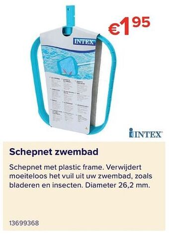 Schepnet zwembad