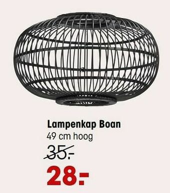 Kwantum Lampenkap boan aanbieding