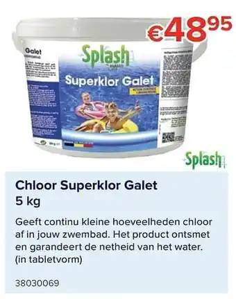 Chloor superklor galet