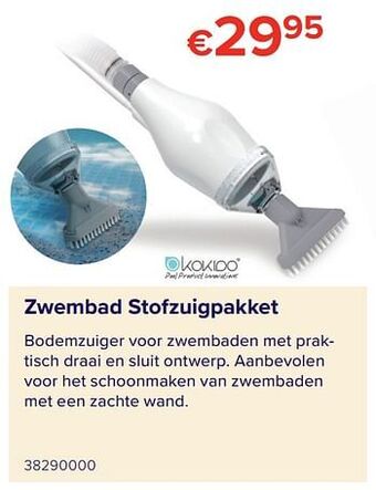 Euroshop Zwembad stofzuigpakket aanbieding