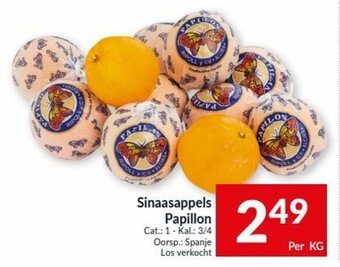 Intermarché Sinaasappels Papillon aanbieding