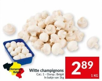 Intermarché Witte champignons aanbieding