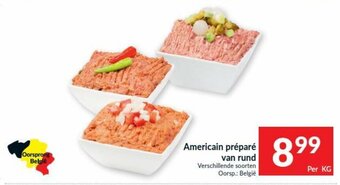 Intermarché Americain prepare van rund aanbieding