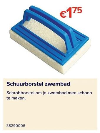 Euroshop Schuurborstel zwembad aanbieding