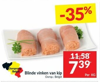 Intermarché Blinde vinken van kip aanbieding
