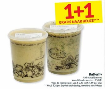 Intermarché Butterfly aanbieding
