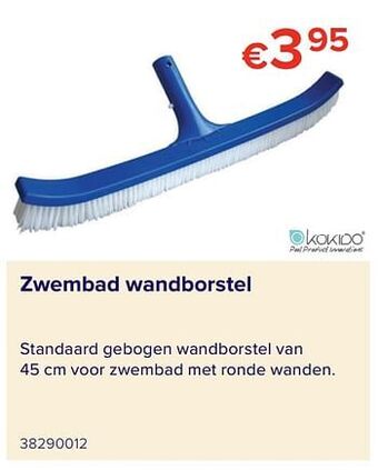 Euroshop Zwembad wandborstel aanbieding