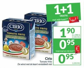 Intermarché Cirio Tomato frito aanbieding