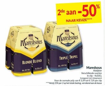 Intermarché Maredsous aanbieding