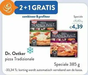 OKay Dr. oetker pizza tradizionale speciale aanbieding