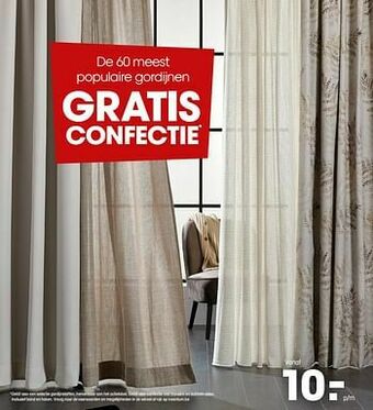 Kwantum Populaire gordijnen aanbieding