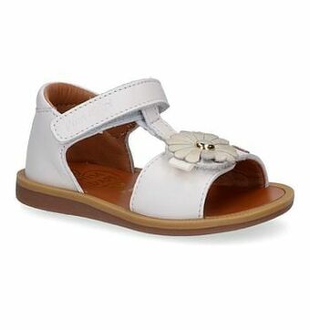 Pom d&aposApi Poppy Daisy Witte Sandalen