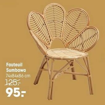 Kwantum Fauteuil sumbawa aanbieding