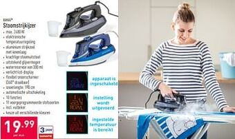 ALDI Quigg stoomstrijkijzer aanbieding
