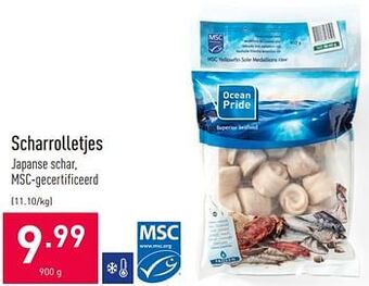 ALDI Scharrolletjes 900 g aanbieding