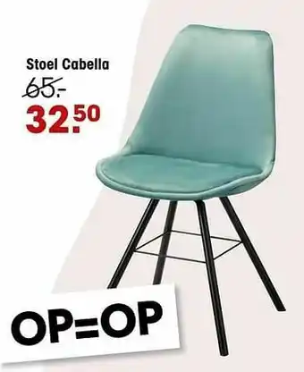 Kwantum Stoel cabella aanbieding