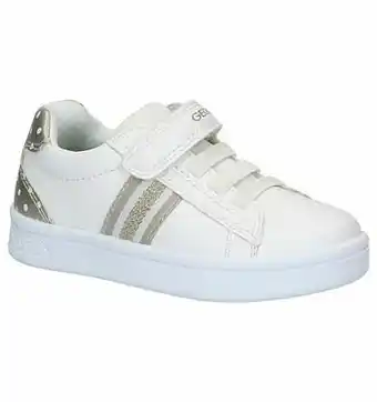 Torfs Geox DJ Rock Witte Velcroschoenen aanbieding