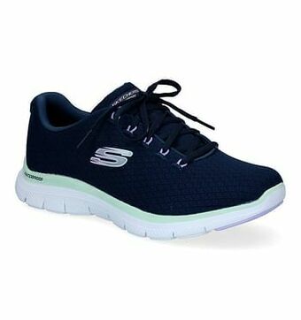 Torfs Skechers Flex Appeal 4.0 Blauwe Sneakers aanbieding
