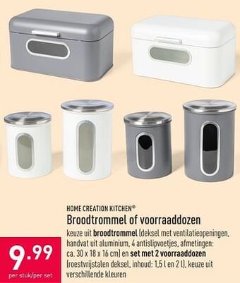 Broodtrommel of voorraaddozen