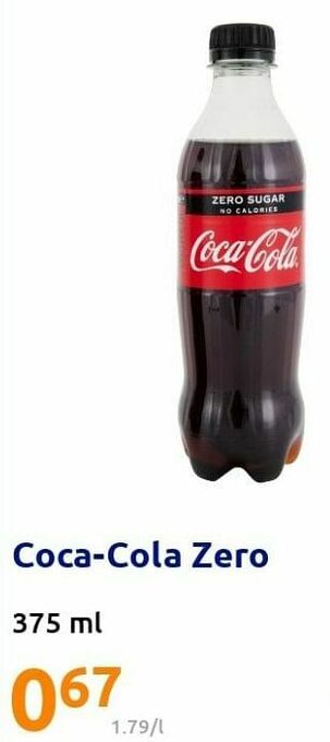 Action Coca-cola zero aanbieding