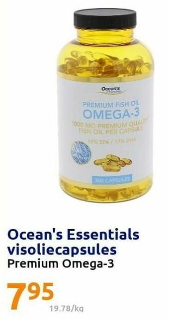 Action Ocean`s essentials visoliecapsules aanbieding