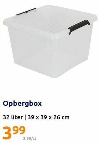 Action Opbergbox aanbieding