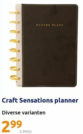 Action Craft sensations planner aanbieding